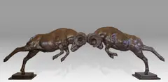 Mike Barlow, Prime Time, 2017, bronze