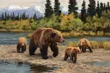 Ken Carlson, Katmai Bears