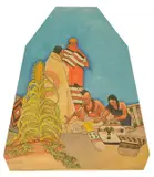 Maynard Dixon, Indians and Cornstalk mural study
