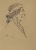 Maynard Dixon, Navajo Man