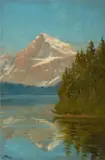 Lake McDonald by John Fery, oil on canvas, sold Jul 2017