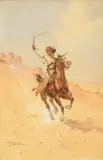 Herman W. Hansen, The Renegade, Apache Indian