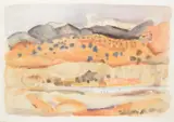 William Victor Higgins, Lee Witt Ranch, Taos ( circa 1935-1937)