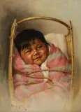Grace Hudson, Annie, 1895, oil on canvas