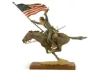 Harry Jackson, The Flag Bearer, 1983, bronze