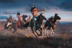 D. Edward Kucera, Battlefront, 2017, oil on canvas