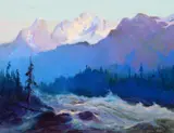 Sydney Laurence, The Rapids of the Tokositna River