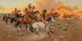 Frank McCarthy, With the Pony Herd