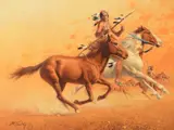Frank McCarthy, One Down, oil on board