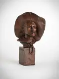 The Sergeant by Frederic Remington, bronze, sold Jul 2017