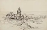 Charles Marion Russell, Building Fort Manuel in 1807
