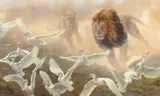 John Seerey-Lester, Sudden Rush, 1991, oil on canvas