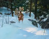 Howard Terpning, Along the Old North Trail
