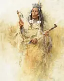 Howard Terpning, The Pipe Holder