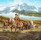 Joseph Velazquez, Through the Snow-Capped Frontier