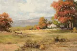 Robert Wood, The Old Homestead, oil on canvas