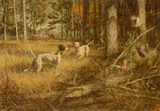 Robert Kennedy Abbett, Windfall, oil on board
