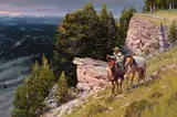 Gary Carter, Over the Divide, 1987, oil on canvas