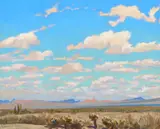 Maynard Dixon, Clouds of a Summer Afternoon, 1945, oil on canvas laid on board