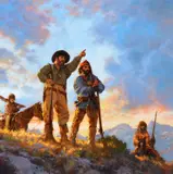 C. Michael Dudash, Big Sky, Big Dreams, 2016, oil on canvas laid on board
