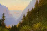 Grand Canyon of the Yellowstone by John Fery, oil on canvas, sold Jul 2016