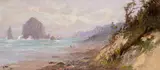 Cannon Beach, Oregon by John Fery, oil on canvas, sold Jul 2016