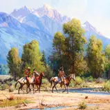 The Lost Kettle by Martin Grelle, Oil on canvas, sold Jul 2016