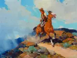 Frank Tenney Johnson, Cowboy