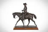 Harry Jackson, John Wayne ( model for the monument ), 1981, bronze