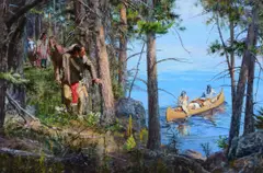 D. Edward Kucera, The Forest is Watching, 2016, oil on canvas