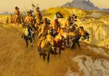 Frank McCarthy, Hostiles, 1976, oil on board