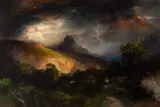 Thomas Moran, Feudal Castle, 1905, oil on canvas