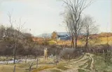 Ogden Pleissner, The Hunter, Woodcock
