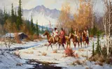 Gary Lynn Roberts, Unwelcomed Visitors, oil on canvas