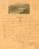 Fred R. Warrington Letter by Charles Marion Russell, ink on paper, sold Jul 2016