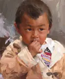Mian Situ, Family Pride, oil on canvas
