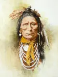 Howard Terpning, Yellow Scarf