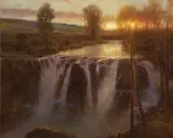 Brent Cotton, Power and Light, 2015, oil on canvas