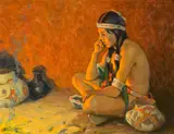 E. Irving Couse, The Thinker