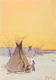 Henry Farny, Camp Scene