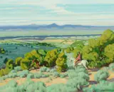 Ernest Martin Hennings, Riders in the Piñon