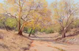 Francois Koch, Fall in the Dragoons, oil on canvas