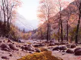 Francois Koch, Black Rock Canyon, oil on canvas