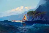 Sydney Laurence, Chilkat Indian Canoe