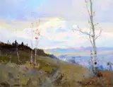 Mt. McKinley from the Susitna Valley by Sydney Laurence, oil on canvas laid on board, sold Jul 2015