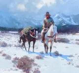 James Reynolds, On the Eastern Slopes, 2001, oil on canvas