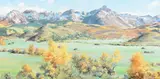 Linda Tuma Robertson, San Juan Range, Colorado, oil on canvas