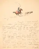 Charles Marion Russell, Letter to Frank Fulkerson
