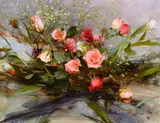 Richard Schmid, April Roses