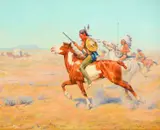 Charles Schreyvogel, Indian Warriors